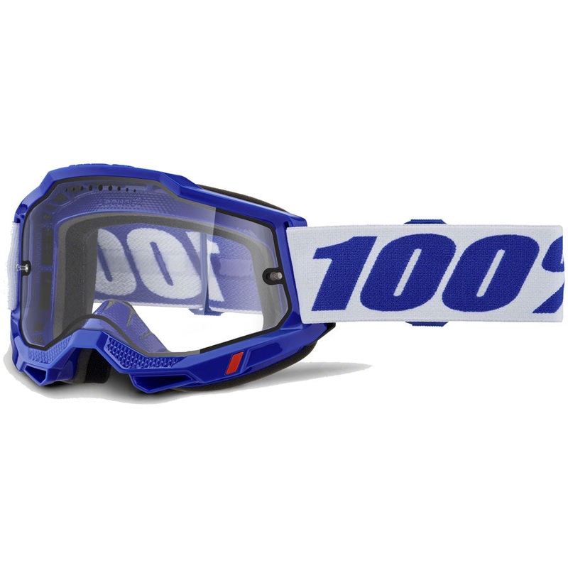 100% Accuri 2 Enduro MTB Goggles - Blue/Clear