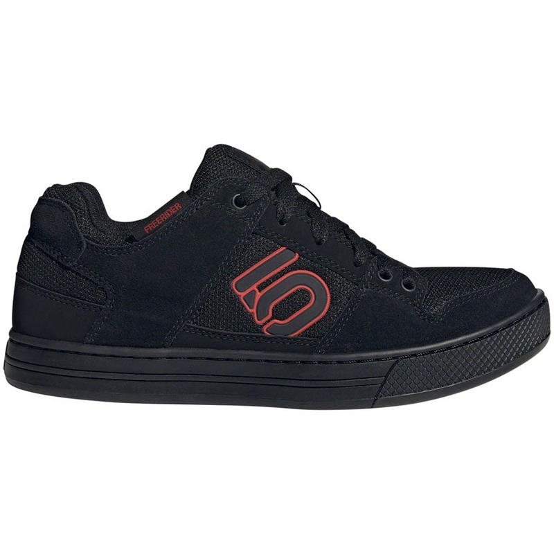 Five Ten Freerider Flat Shoes - Mens Core Black/Red/Gray Five 11.5