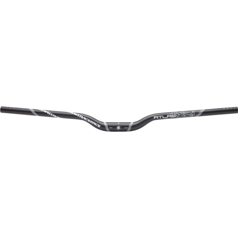 RaceFace Atlas Riser Handlebar 31.8 x 785mm 1-1/4" Rise Black