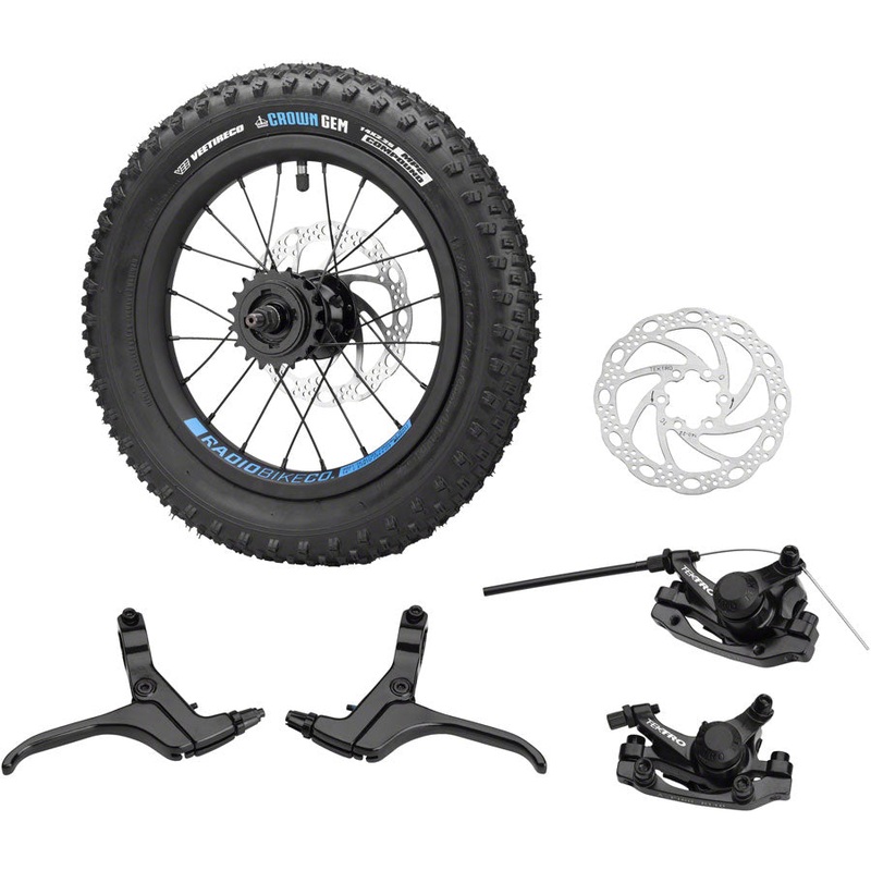 Radio Zuma 14" Rear Wheel and Disc Brake Upgrade Kit