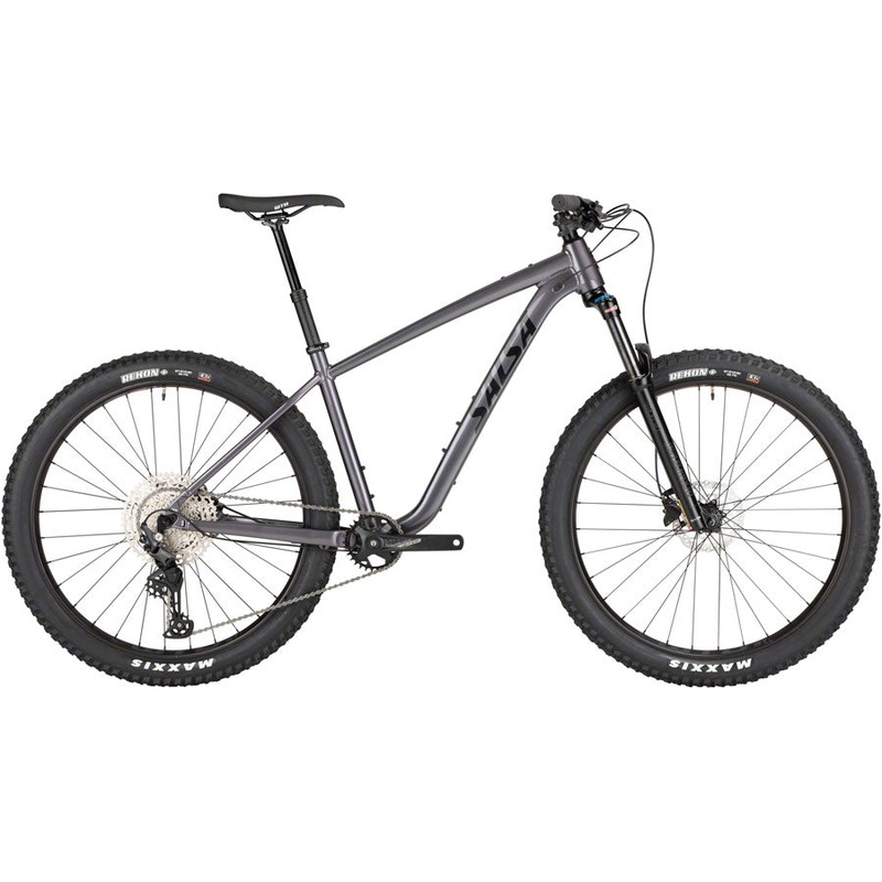 Salsa Rangefinder Deore 11 27.5+ Bike - 27.5" Aluminum Dark Gray X-Small