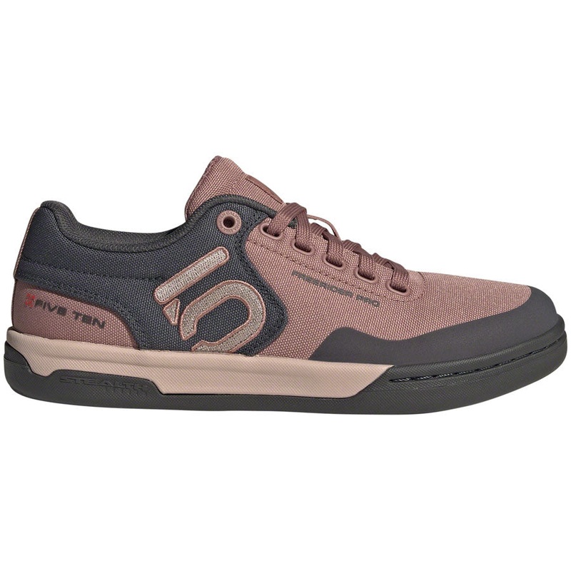 Five Ten Freerider Pro Canvas Flat Shoes - Womens Warm Clay/Wonder Taupe/Gray Six 7.5