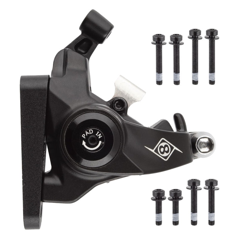 Origin8 Vise II FM Mechanical Disc Brake Rear disc brake Black