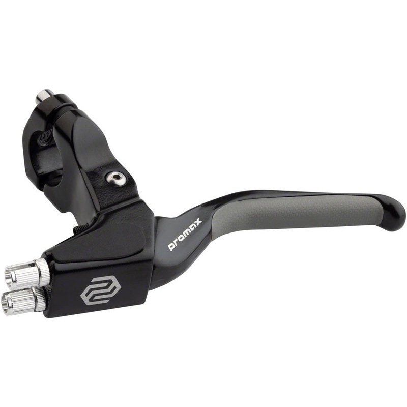Promax BL-47 Dual Cable Brake Lever - Left Long Pull Aluminum Black