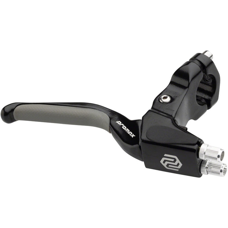 Promax BL-47 Dual Cable Brake Lever - Right Long Pull Aluminum Black