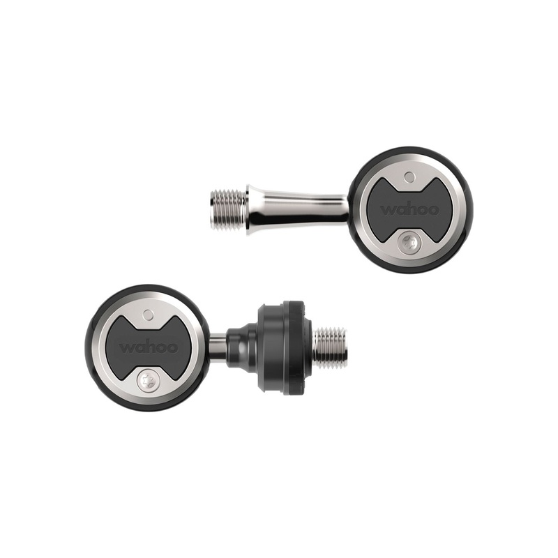 Wahoo Fitness Power Zero Dual-Sided Power Pedals - Dual Sided Clipless Composite 9/16" BLK Pair Dual-Sensing Speedplay