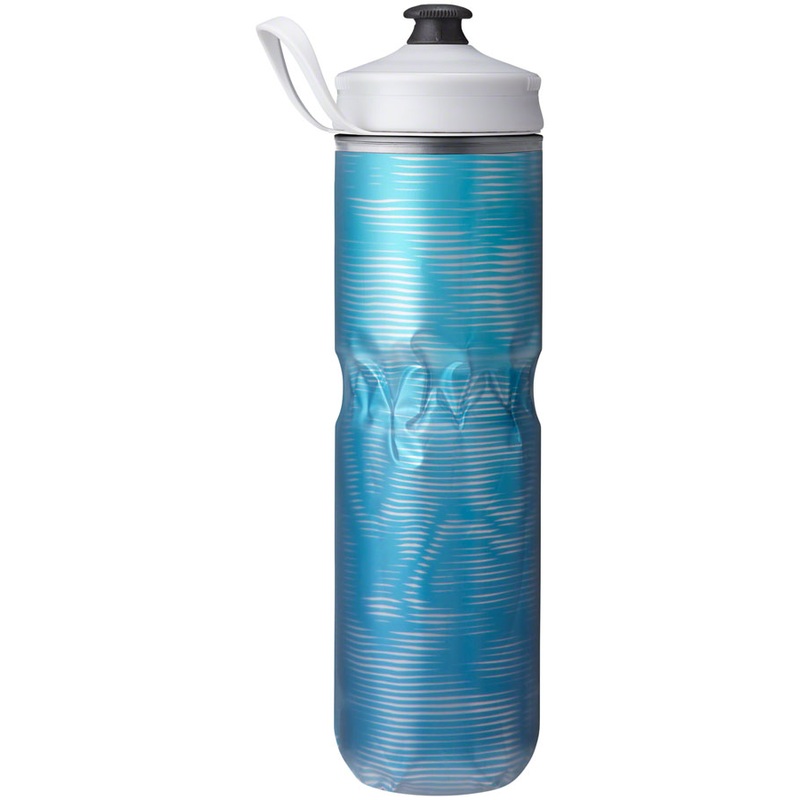 Hydrapak Polar Sport Pulse Insulated Water Bottle - 24oz Blue