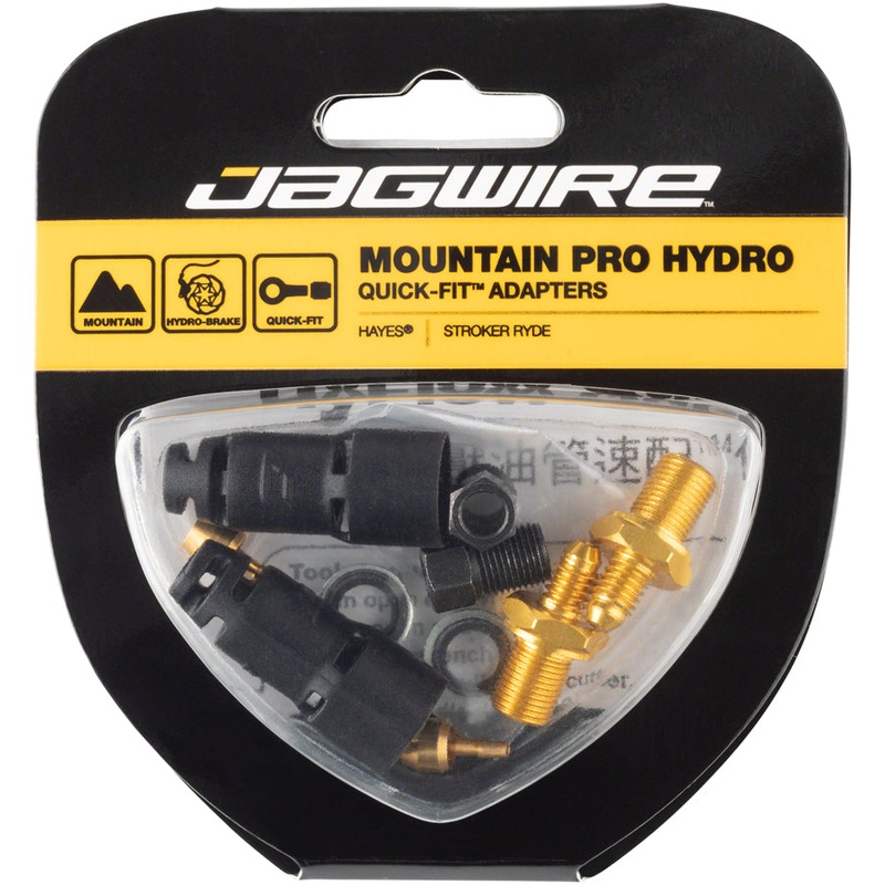 Jagwire Pro Disc Brake Hydraulic Hose Quick-Fit Adaptor Hayes Stroker Ryde