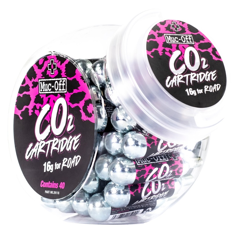 Muc-Off CO2 Cart 16g Threaded 40/Count