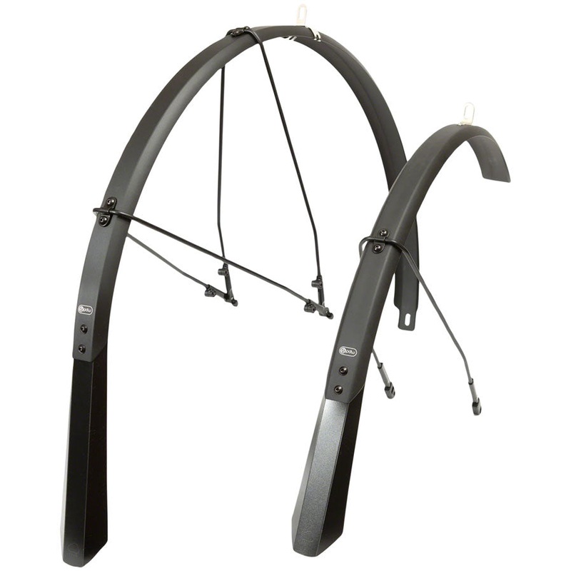 PDW Full Metal Fenders - 700 x 37mm Black