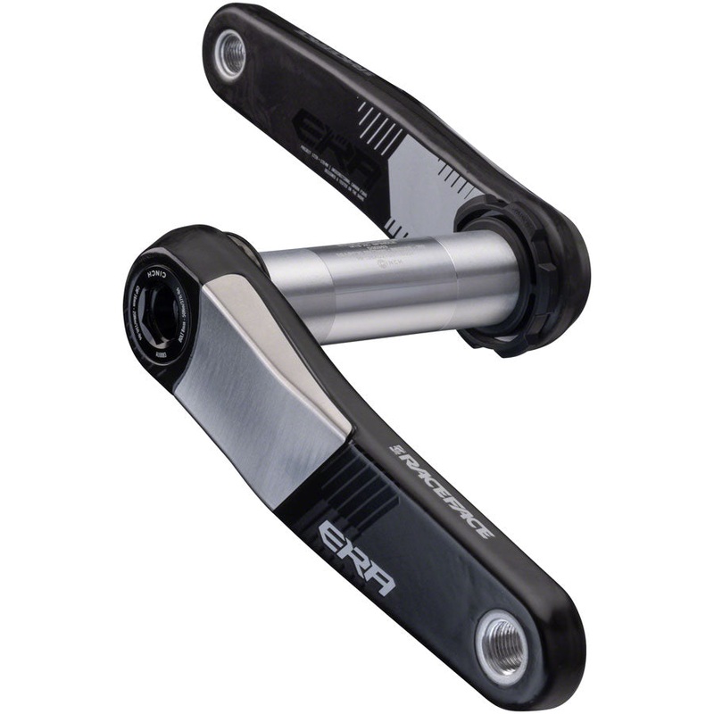 RaceFace Era Crankset - 165mm Direct Mount 136mm Spindle CINCH Interface Carbon BLK