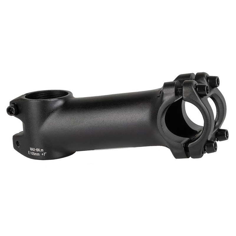 M-Wave ST-M3.3 Stem Diameter: 25.4mm Length: 105mm Steerer: 1-1/8 7 Black