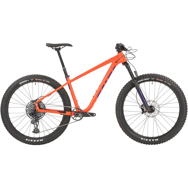 Salsa Timberjack GX Eagle 27.5+ Bike - 27.5" Aluminum Red Orange Small