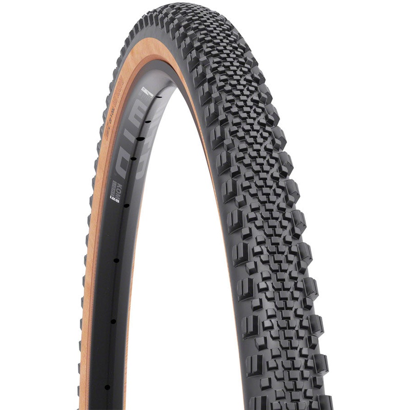 WTB Raddler Tire - 700 x 44 TCS Tubeless Folding BLK/Tan Light Fast Rolling