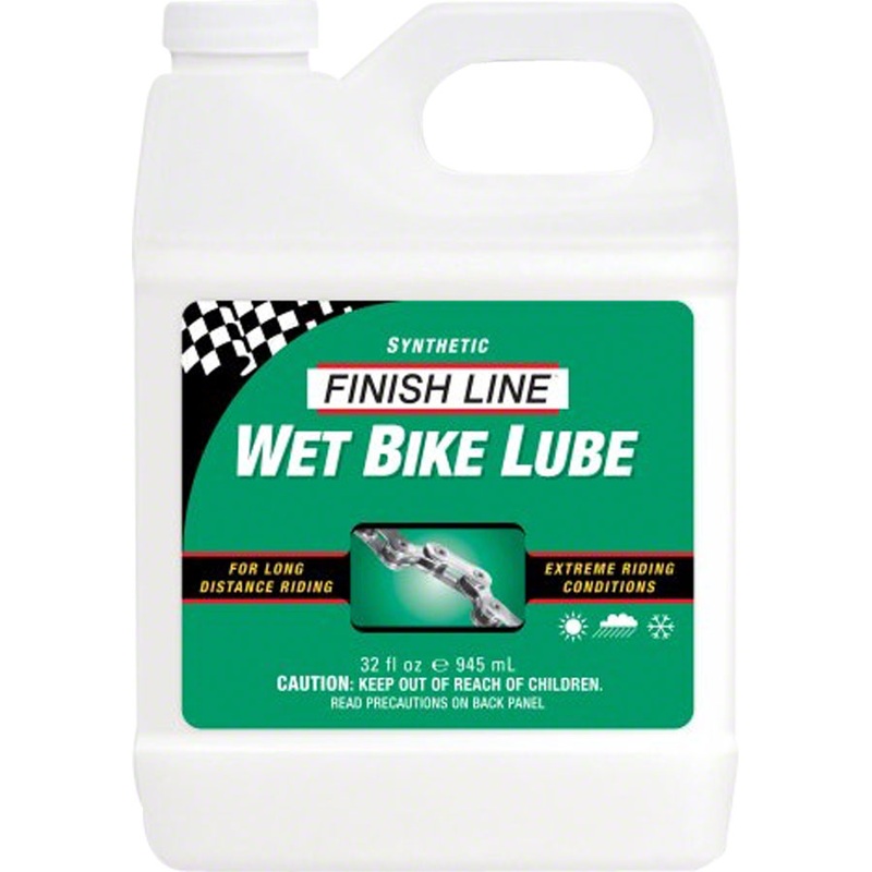 Finish Line WET Bike Chain Lube - 32oz Bulk