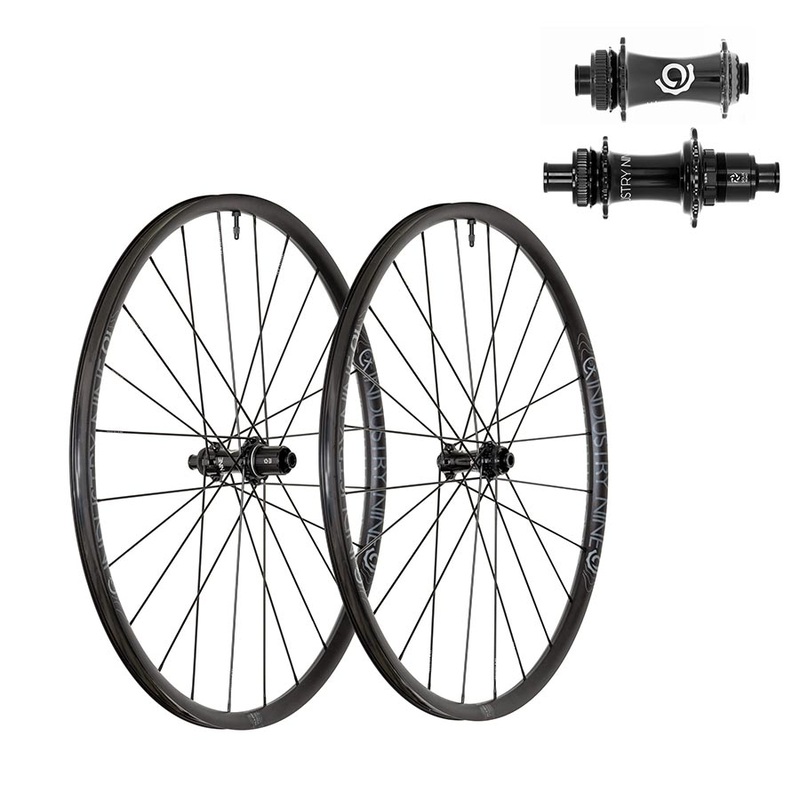 Industry Nine Solix G GRCX Wheel Front and Rear 700C / 622 Holes: F: 24 R: 24 F: 12mm R: 12mm F: 100 R: 142 Disc Center Lock SRAM XD-R Set