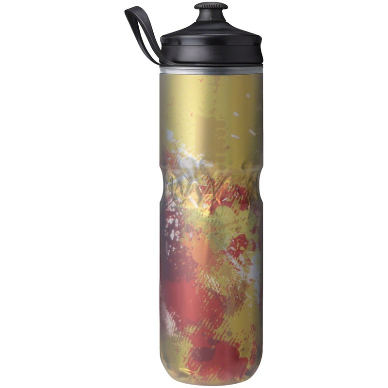 Hydrapak Polar Sport Splash Insulated Water Bottle - 24oz Gold