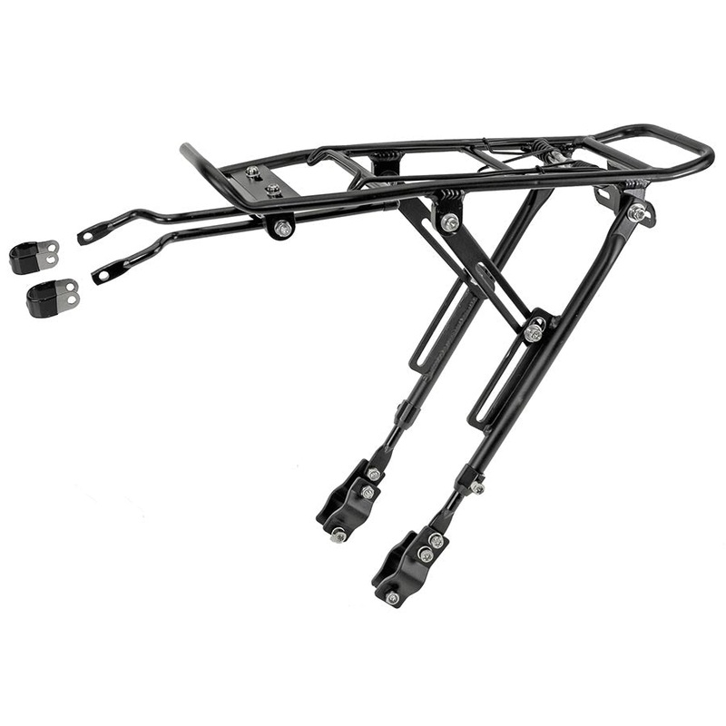 M-Wave One-4-All Rear Rack Black Fits 20 to 29 Max Load 55lbs