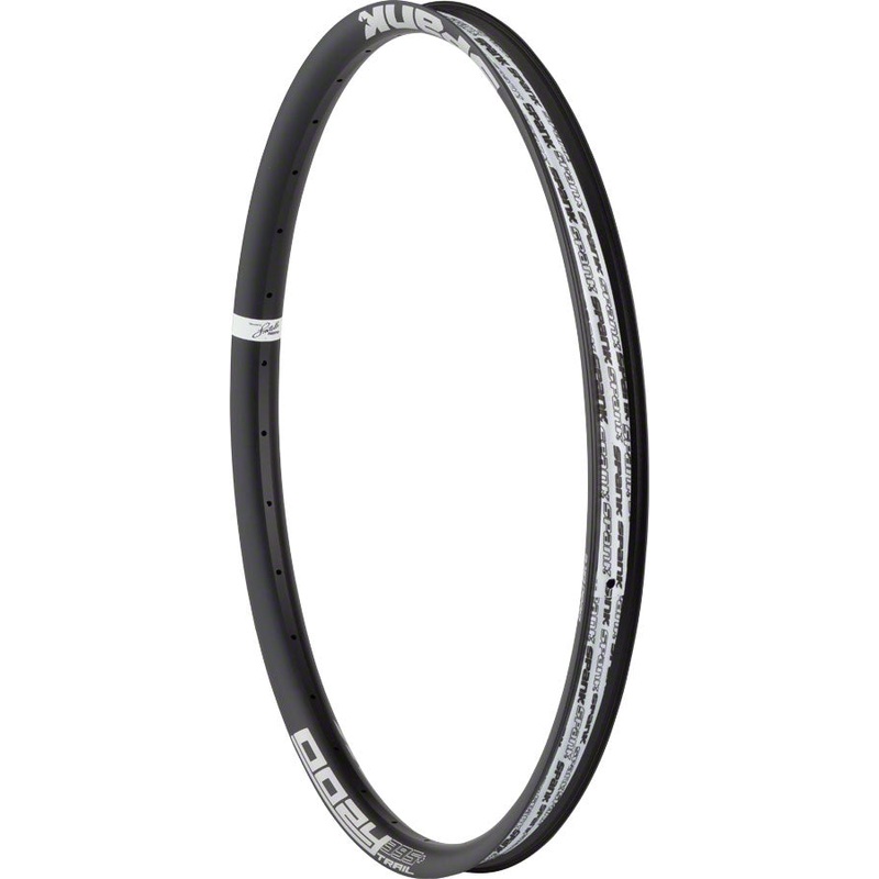 Spank Oozy Trail 395+ Rim - 27.5" Disc Black 32H