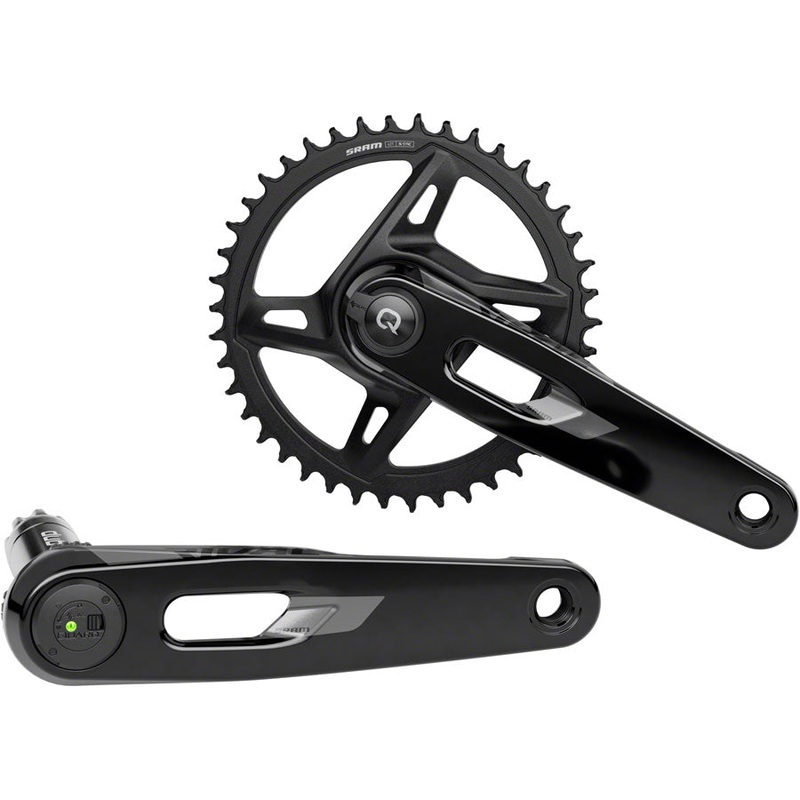 SRAM Rival 1x XPLR AXS Power Meter Wide Crankset - 160mm 12/13-Speed 42t 8-Bolt Direct Mount DUB PM Spindle Carbon E1