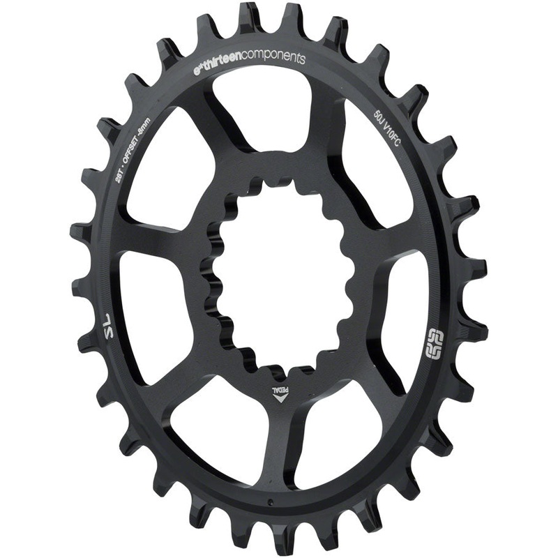 e*thirteen Direct Mount SL Guidering - 10/11/12-speed 30T Narrow Wide Black