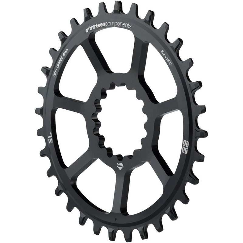 e*thirteen Direct Mount SL Guidering - 10/11/12-speed 32T Narrow Wide Black