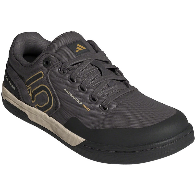 Five Ten Freerider Pro Canvas Flat Shoes - Mens Charcoal/Carbon/Oat 11