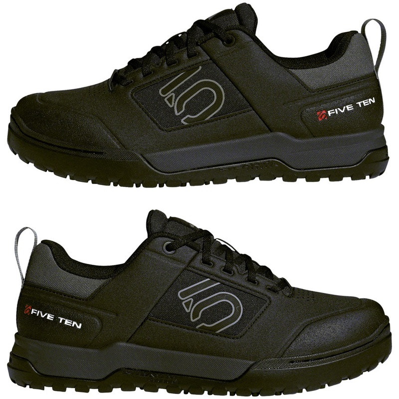 Five Ten Impact Pro Flat Shoes - Mens Core Black/Gray Three/Gray Six 9