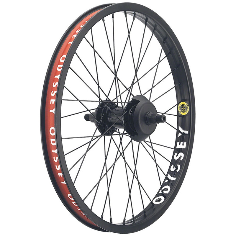Odyssey Stage-2 Rear Wheel - 20" 14 x 110mm Rim Brake LHD Freecoaster Black