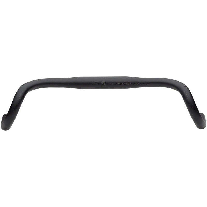Salsa Cowchipper Drop Handlebar - Aluminum 31.8mm 40cm Black