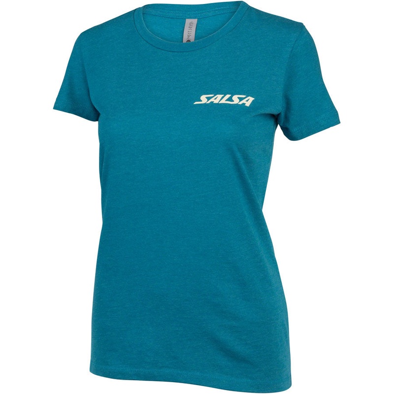 Salsa Womens Campout T-Shirt - Medium Teal