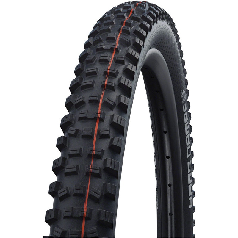 Schwalbe Hans Dampf Tire - 29 x 2.35 Tubeless Folding BLK Evolution Super Gravity Addix Soft