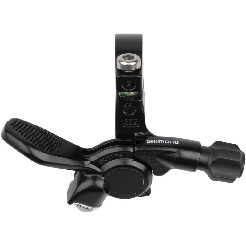 Shimano SL-MT500-L Dropper Seatpost Remote - Left Band Clamp Mount Black