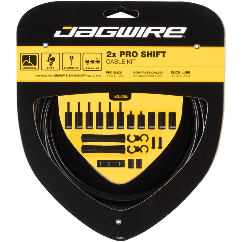Jagwire Pro Shift Kit Road/Mountain SRAM/Shimano Black