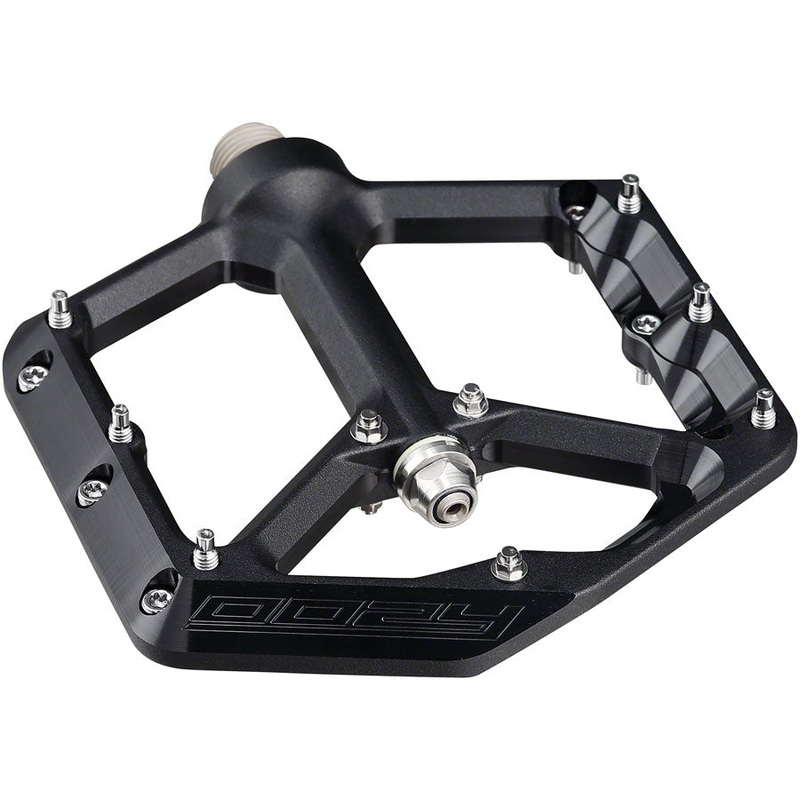 Spank Oozy Pedals - Platform Aluminum 9/16" Black