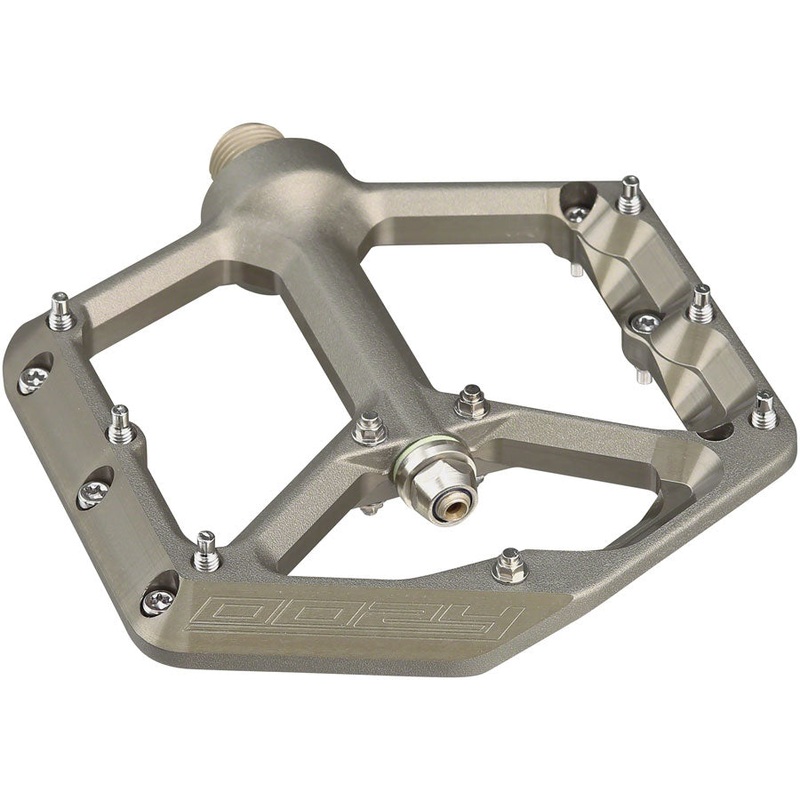 Spank Oozy Pedals - Platform Aluminum 9/16" Gun Metal