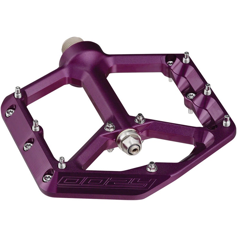 Spank Oozy Pedals - Platform Aluminum 9/16" Purple