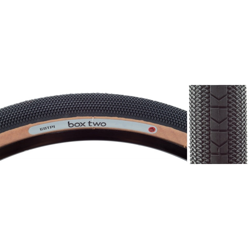 BOX Box Two 60 TPI 26x2.10" Tire - Tanwall