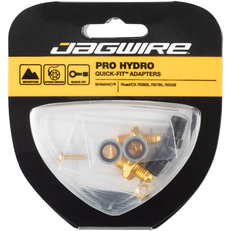 Jagwire Pro Disc Brake Hydraulic Hose Quick-Fit Adaptor for Shimano Road/CX