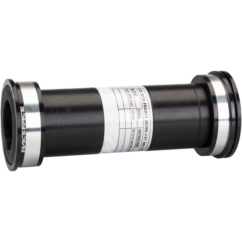 RaceFace EXI BB107 Bottom Bracket 41mm ID x 107mm Shell x 24mm Spindle Double Row Bearing External Seal