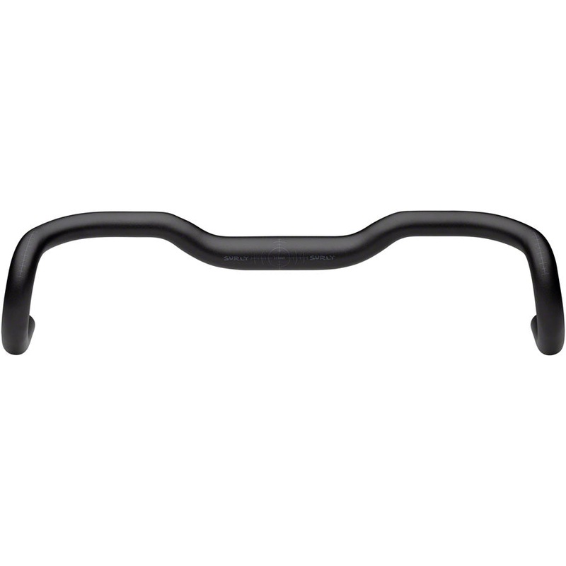 Surly Truck Stop Bar Handlebar - 31.8mm Clamp 48cm Width 30mm Rise Aluminum BLK