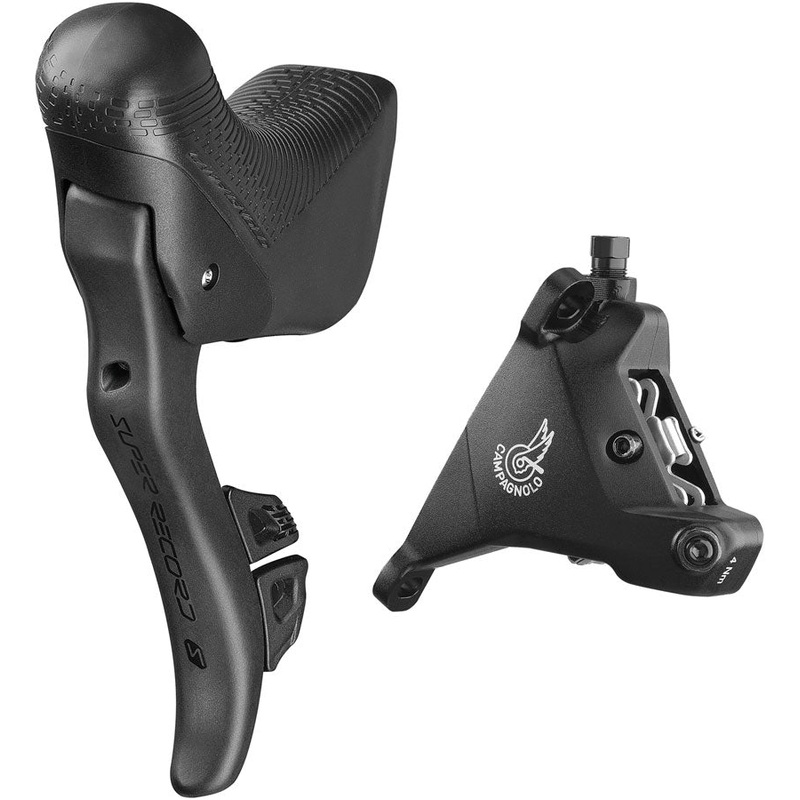 Campagnolo Super Record S Ergopower Wireless Control Lever Brake Caliper - Left/Front 12-Speed 160mm Hydraulic Disc Brake Caliper