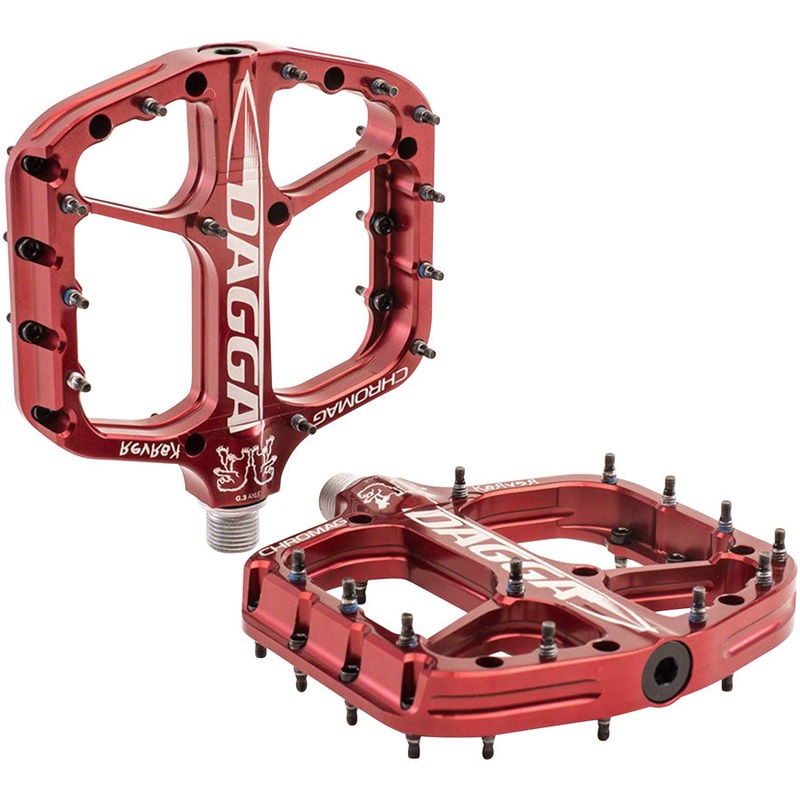 Chromag Dagga Pedals Red