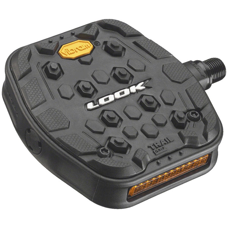 LOOK GEO TRAIL GRIP Pedals - Platform Chromoly 9/16 Black