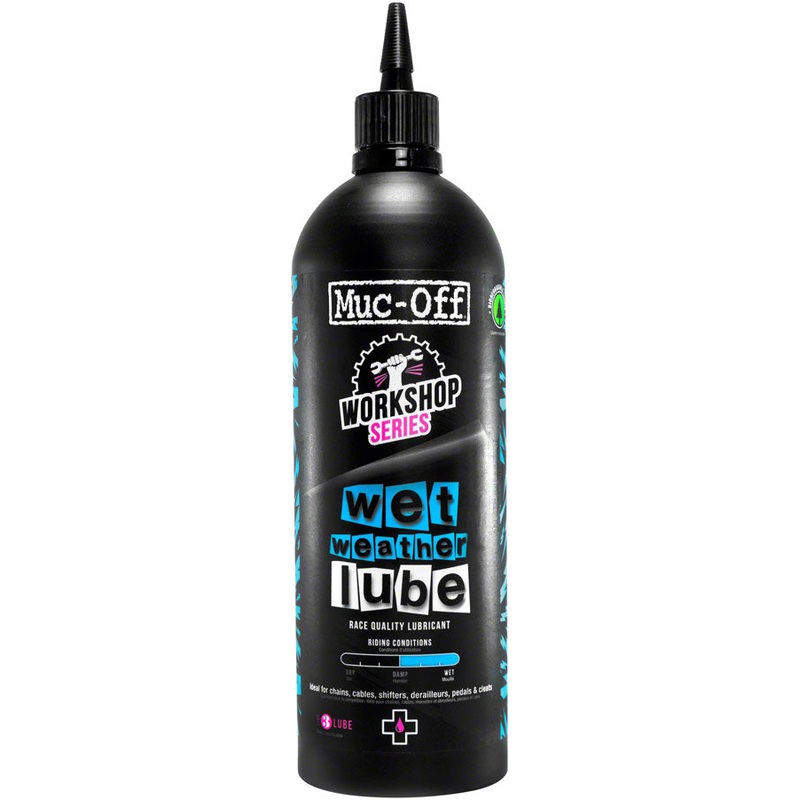 Muc-Off Bio Wet Bike Chain Lube - 1L Bulk