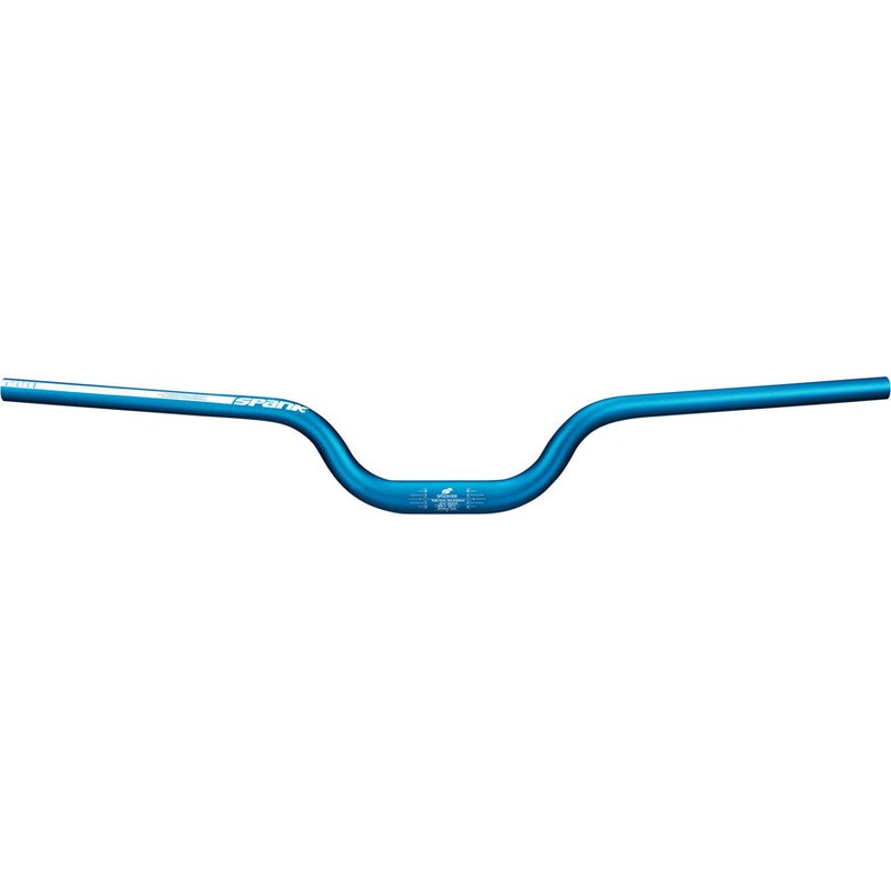 Spank SPOON 800 SkyScraper Handlebar - 31.8mm Clamp 75mm Rise Blue