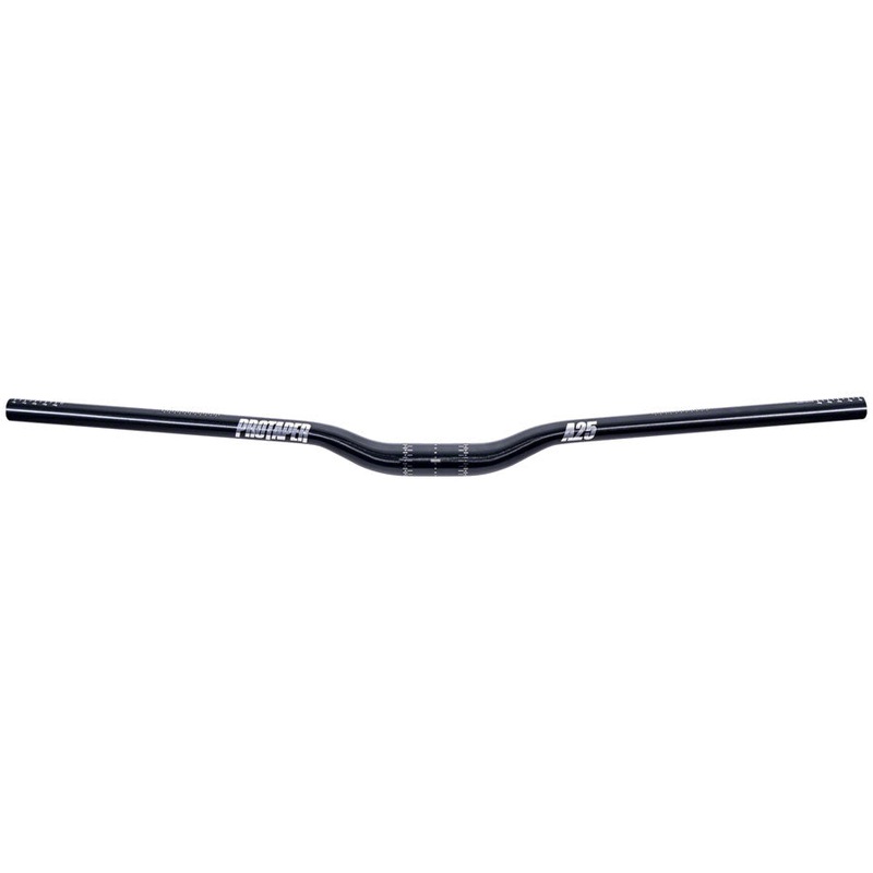 ProTaper A25 Handlebar - 810mm 25mm Rise 31.8mm Aluminum Polish Black