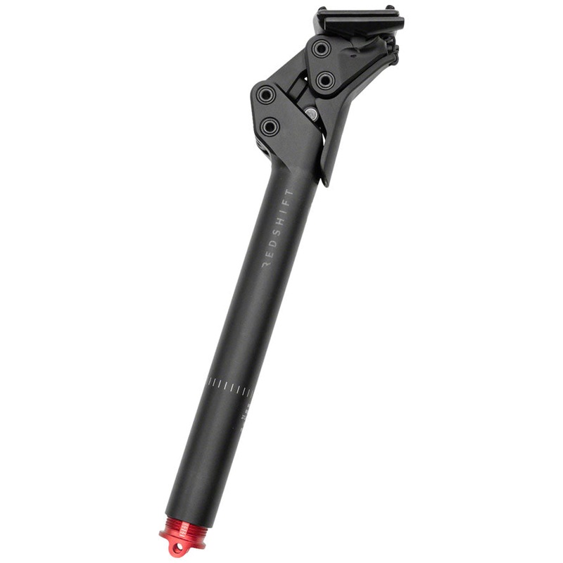 Redshift Sports ShockStop Pro Endurance Suspension Seatpost - 27.2 x 350mm 35mm Travel Aluminum BLK