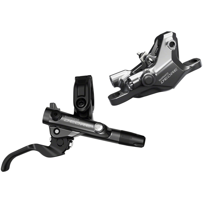 Shimano Deore BL-M6100/BR-M6100 Disc Brake Lever - Rear Hydraulic Resin Pads Gray
