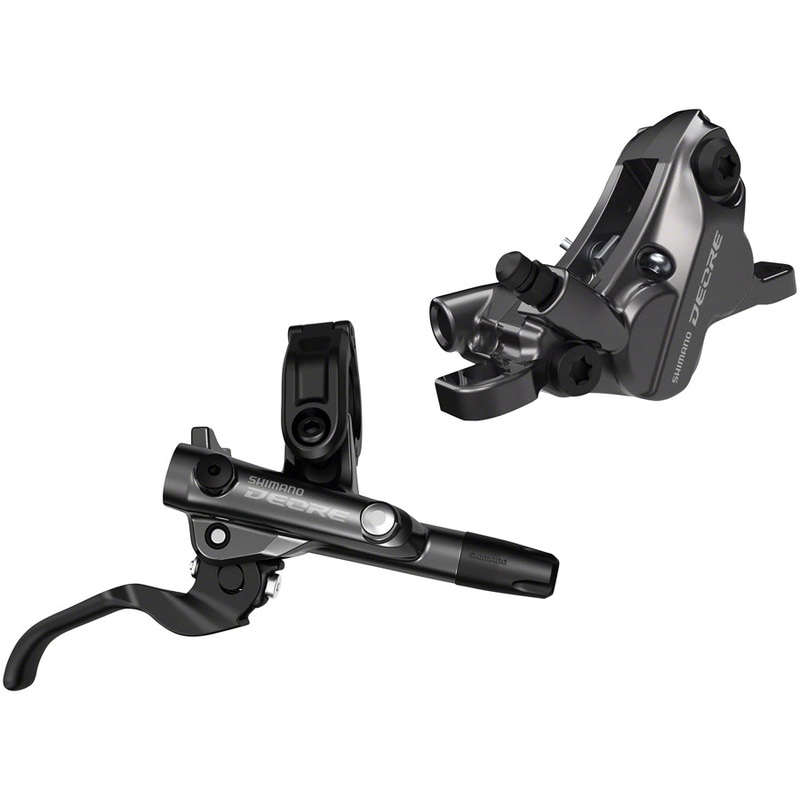 Shimano Deore BL-M6100/BR-M6120 Disc Brake Lever - Rear Hydraulic Resin Pads Gray